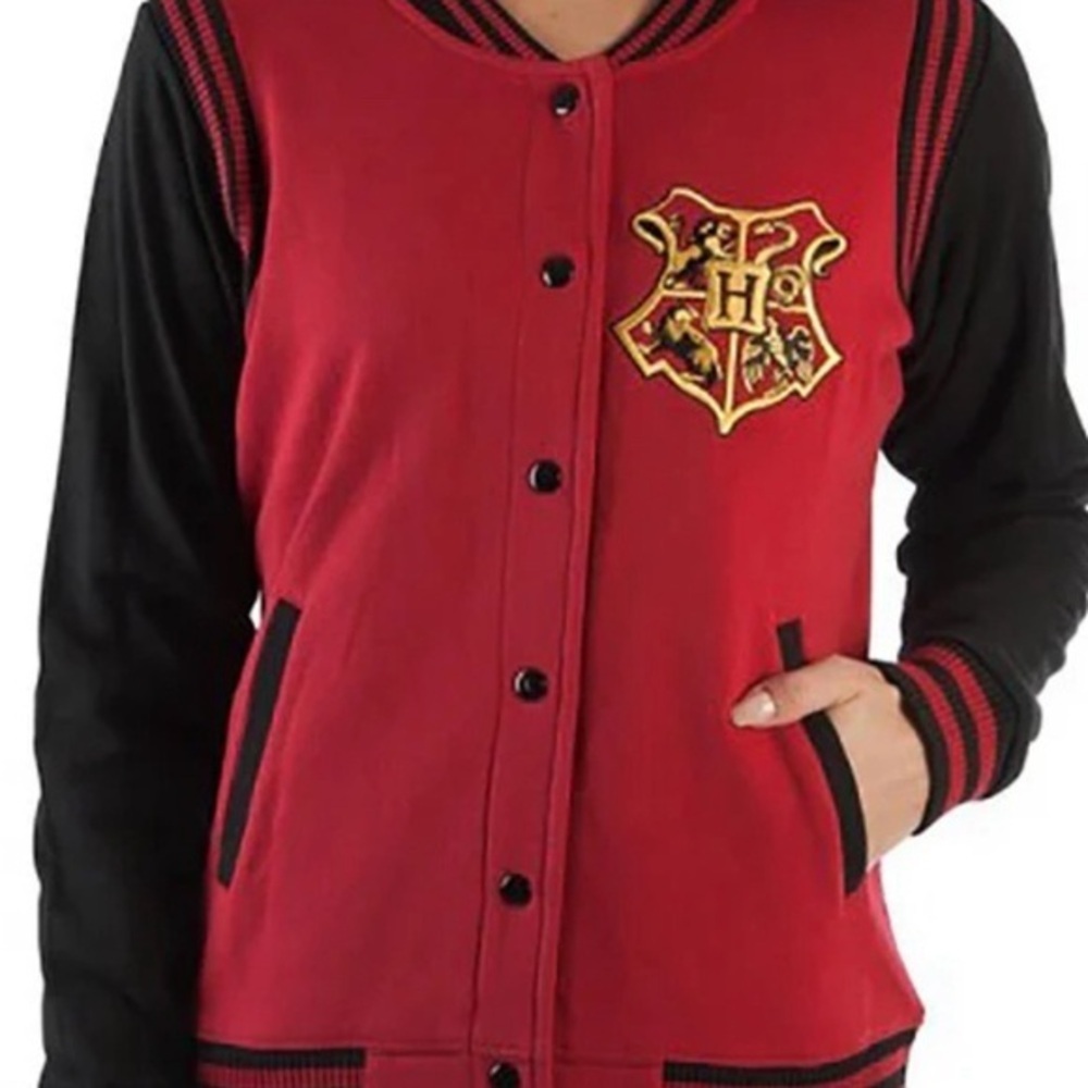 Warner Bros. Red and Black Varsity Jacket